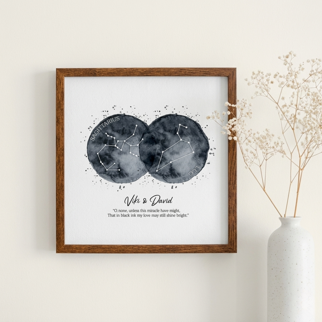 #1 Personalised Couple Zodiara