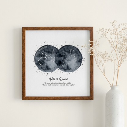 #1 Personalised Couple Zodiara