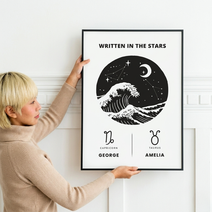 #4 Personalised Couples Zodiara
