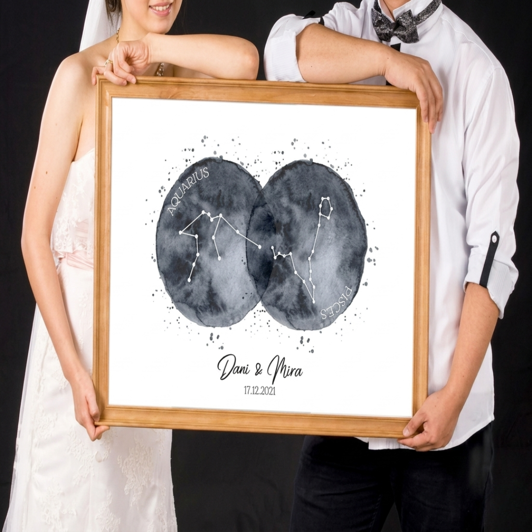 #1 Personalised Couple Zodiara