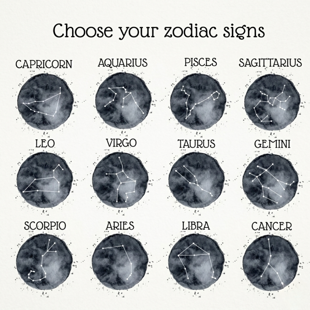 #1 Personalised Couple Zodiara