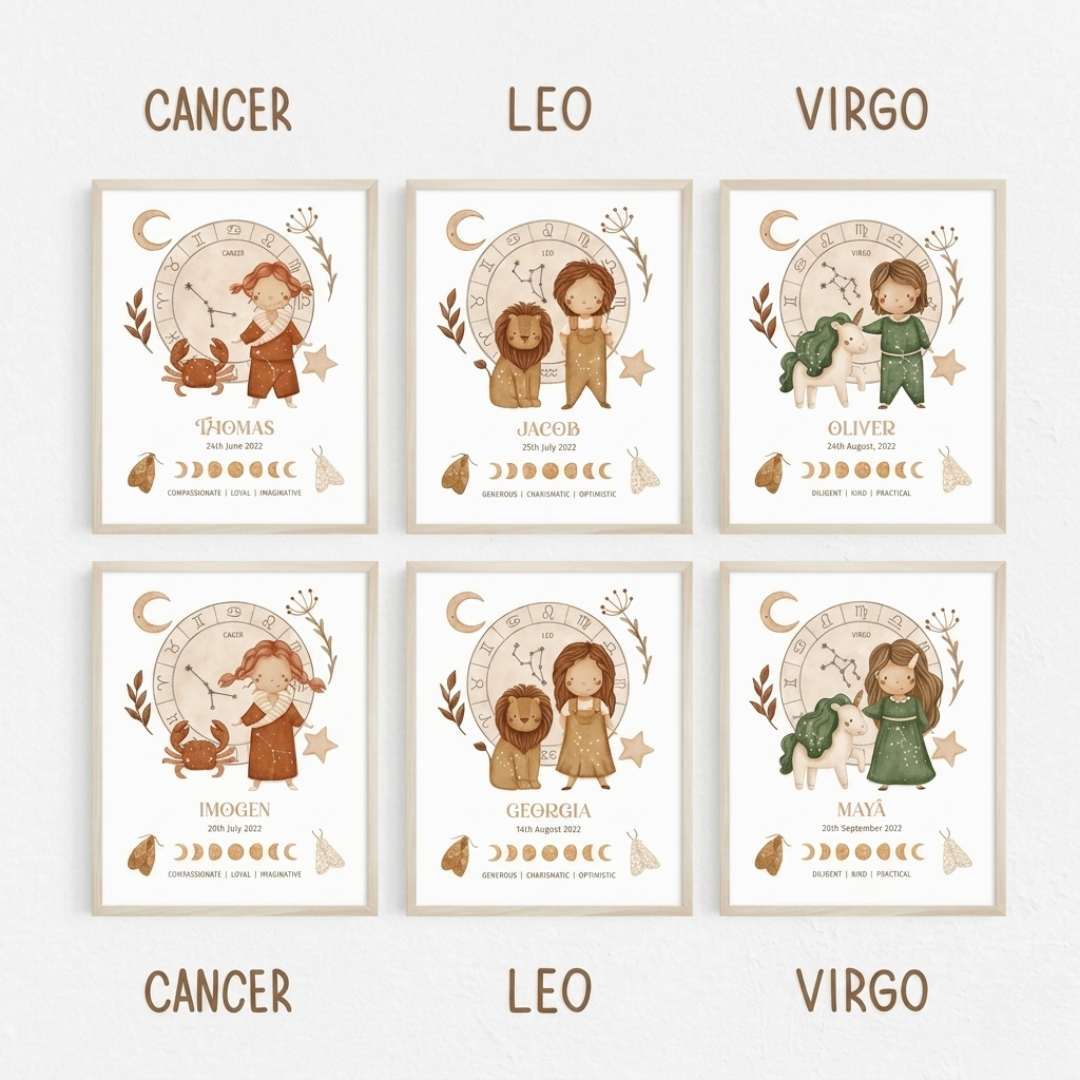 #3 Personalised Kids Zodiara
